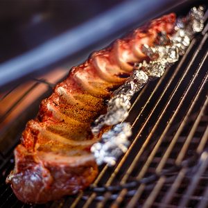 Hert vlees barbecue