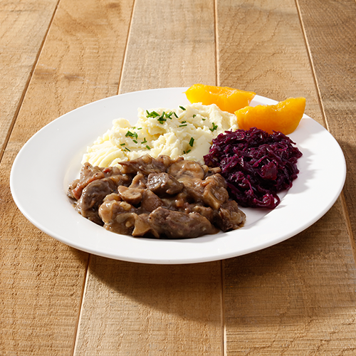 Wild goulash vlees - hazenpeper